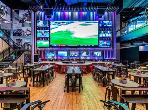Amazing sports bar .